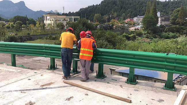 平顶山高速公路护栏板的维护确保道路安全的关键环节